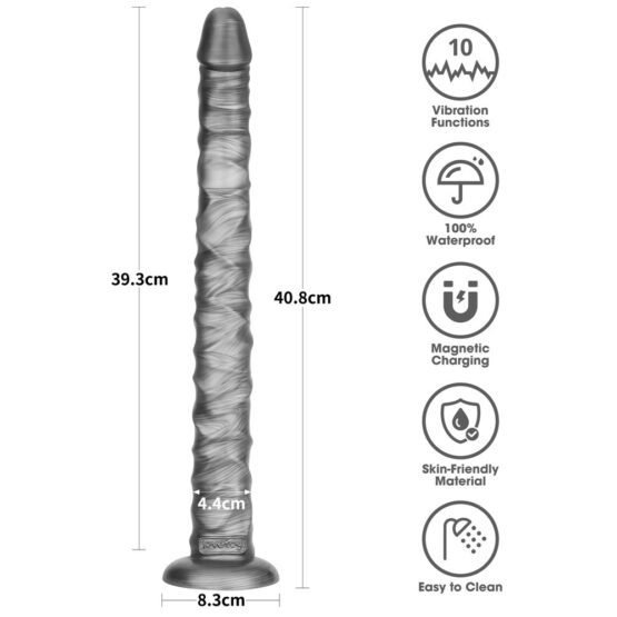 16" King Sized Vibrating Vibrax Slider - Image 5