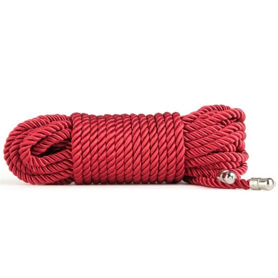 Rebellion Reign Crimson Silky Bondage Rope - Image 5