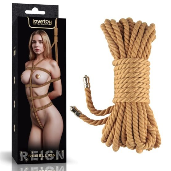 Rebellion Reign Natural Knot Bondage Rope - Image 3
