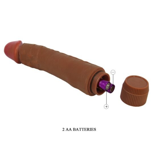 Barbara Dybbuk Realistic Multi-Speed Vibrator 9,5 " Brown - Image 2