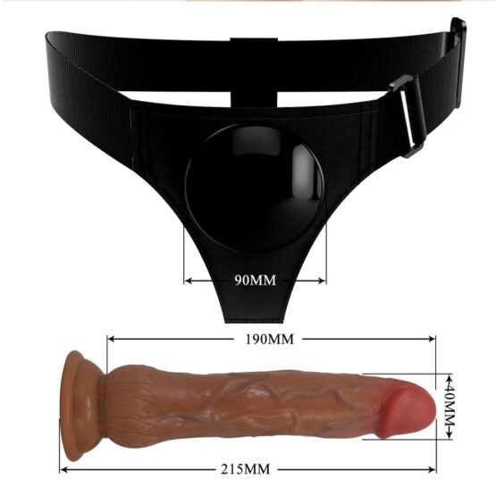 Pretty Love Kyton Harness Briefs with Squirting Dildo - Image 5