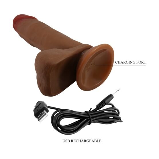 Beautiful Abel 7,5'' Vibrating Dildo - Image 6