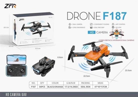 Παιδικό Drone με κάμερα - F187 - 480P - 2.4G - 218113 - Image 3
