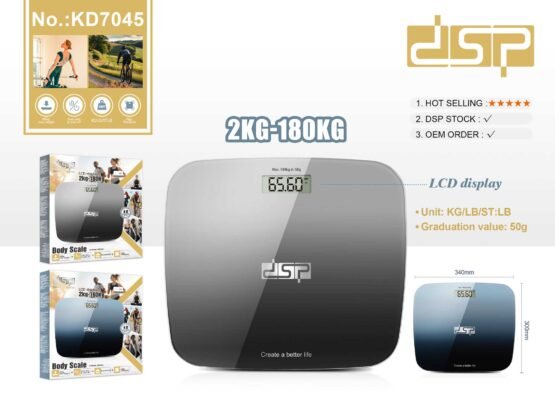 Ψηφιακή ζυγαριά μπάνιου - KD7045 - DSP - 618526 - Blue - Image 2