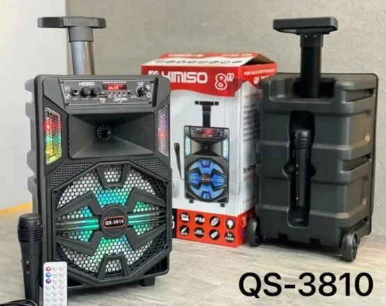 Φορητό ηχείο subwoofer με μικρόφωνο Karaoke - QS-3810 - 813195 - Image 2