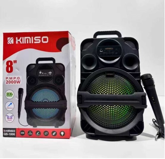 Φορητό ηχείο subwoofer με μικρόφωνο Karaoke - QS-1806 - 813065 - Image 2