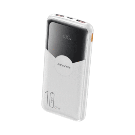 Powerbank - P63K - 10.000mah - 22.5W - AWEI - 009874 - White