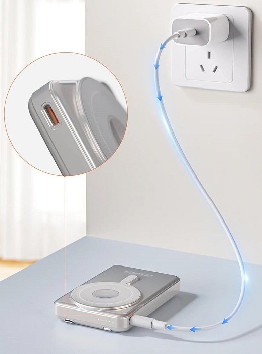 Powerbank μαγνητικής φόρτισης - P92K - 10.000mah - 20W - AWEI - 014083 - Image 4