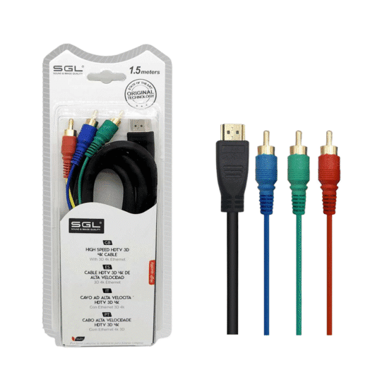 Καλώδιο HDMI σε RCA - 1592-3R - 1.5m - 095363