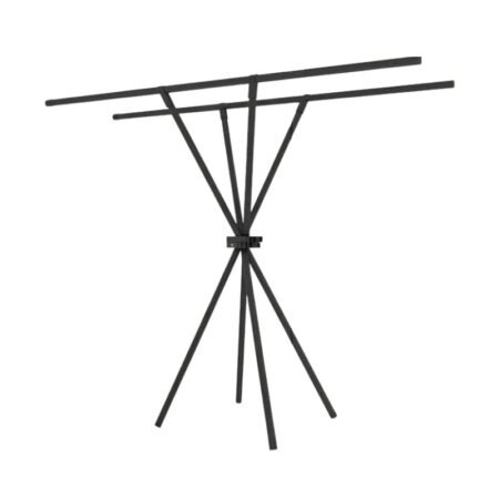 Κρεμάστρα δαπέδου & απλώστρα ρούχων - YH9912A - 114296 - Black