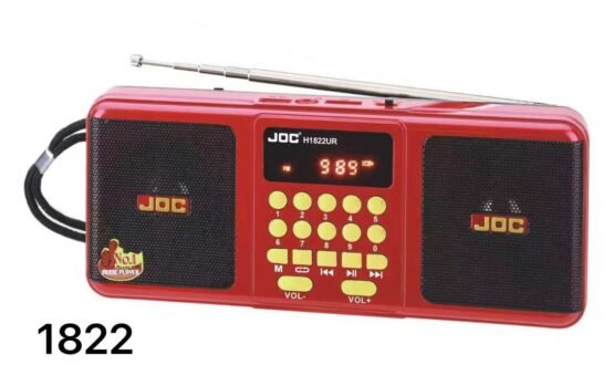 Επαναφορτιζόμενο ραδιόφωνο - JOC-1822 - 818224 - Red - Image 3