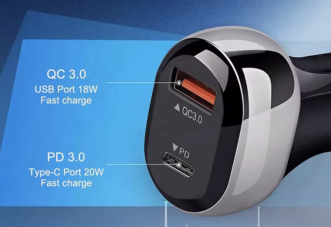 Φορτιστής αναπτήρα αυτοκινήτου - Quick Charger - D35 - 205786 - Image 3