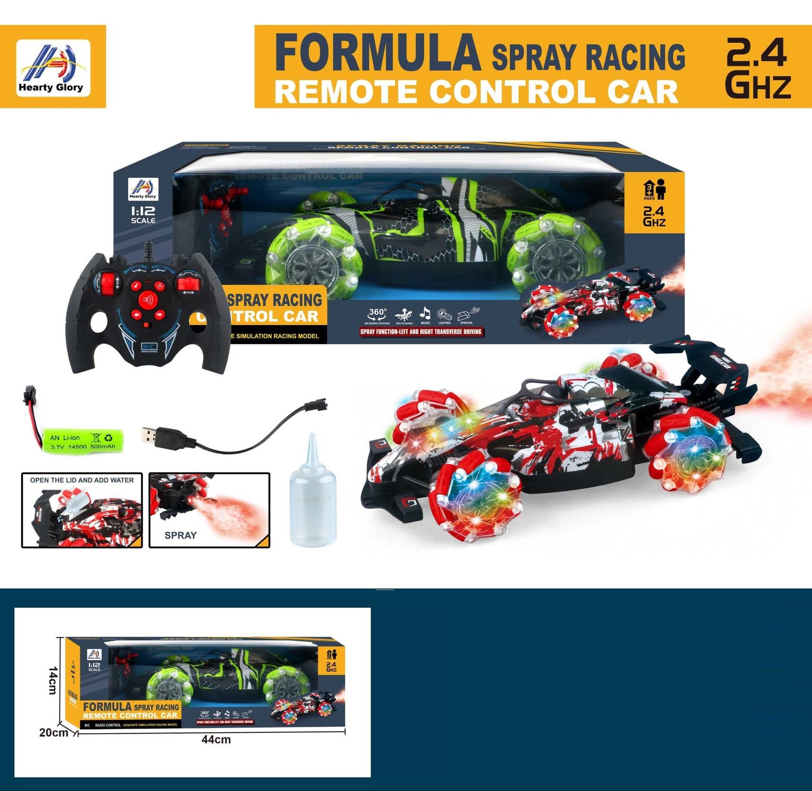 Τηλεκατευθυνόμενο αυτοκίνητο Formula - 338-67 - 215543 - Image 2