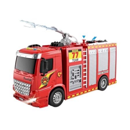 Παιδικό όχημα Πυροσβεστικής με εκτόξευση νερού - HT9808W-1:16 - 215670