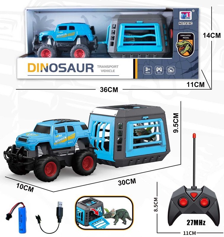 Τηλεκατευθυνόμενο αυτοκίνητο Κλουβί - T-619C - 215685 - Image 2