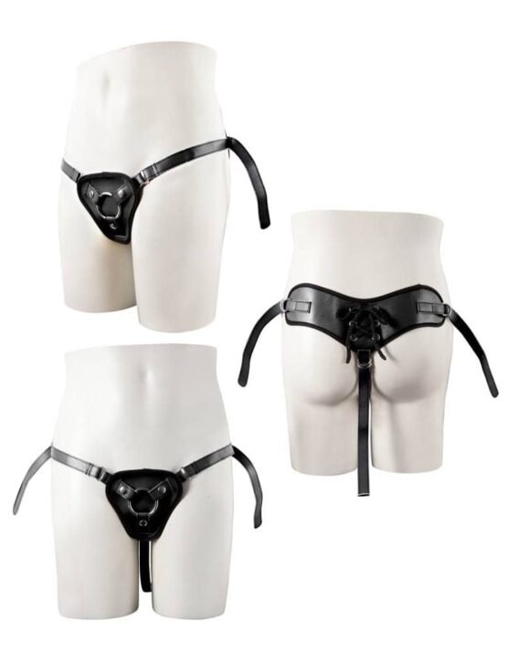 Strap-on harness with two rings - Image 2