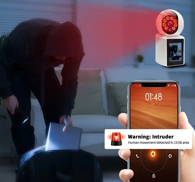 Κάμερα ασφαλείας IP με monitor - Security Camera - 310340 - Image 4