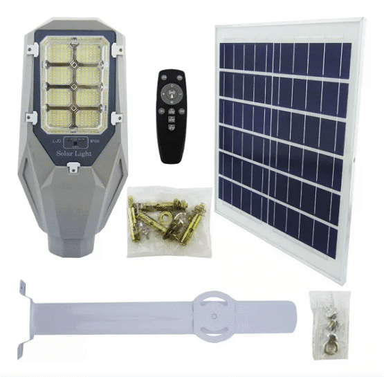 Ηλιακός προβολέας LED με πάνελ - 200W - 430333 - Image 3