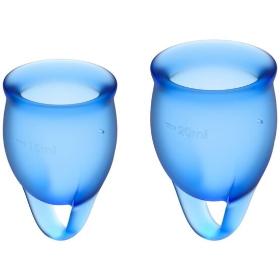 Feel confident Menstrual Cup (dark blue) - Image 2