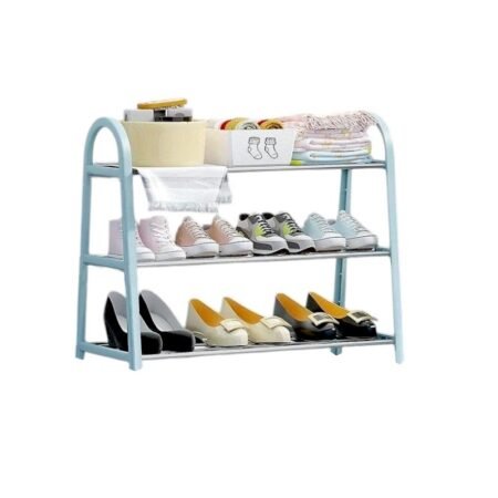 Ραφιέρα παπουτσιών 3 επιπέδων - YH8810-3 - 522428 - Blue