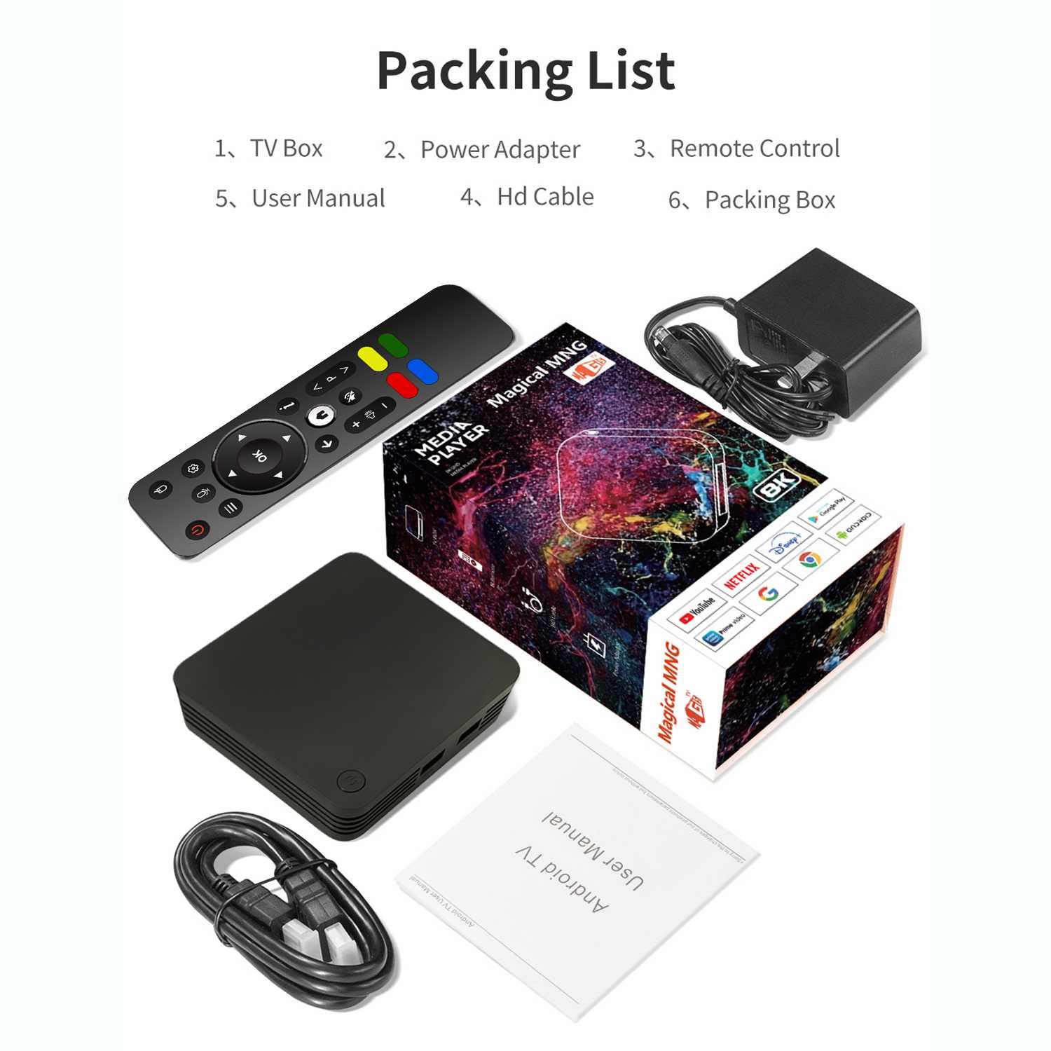 Android TV Box - Magical MNG - Media Player - 382367 - Image 2