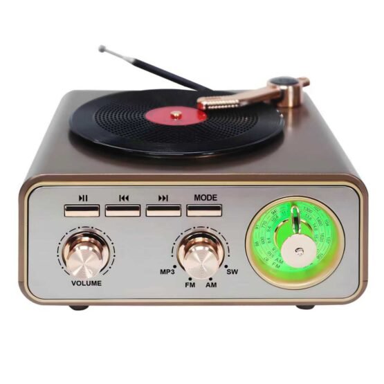 Επαναφορτιζόμενο ραδιόφωνο Retro - M1217BT - 112172 - Purple - Image 2