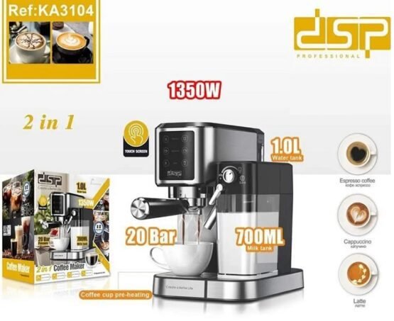 Μηχανή Espresso με παραγωγή αφρόγαλου - KA3104 - DSP - 615273 - Image 2