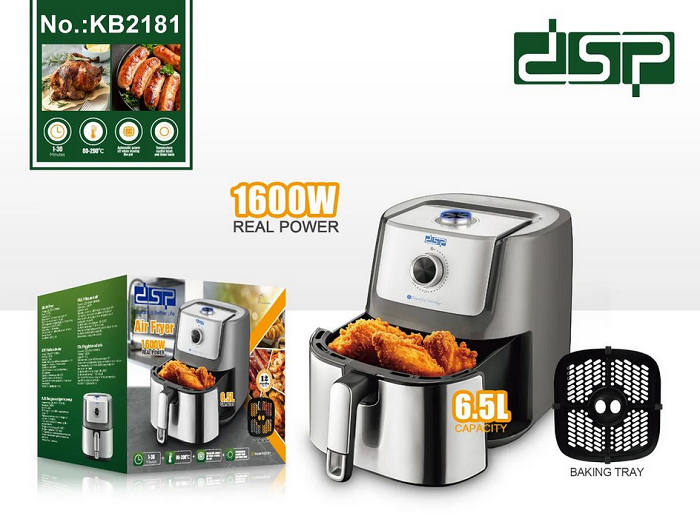 Φριτέζα αέρος - Air fryer - 6.5L - KB2181 - DSP - 617420 - Image 4