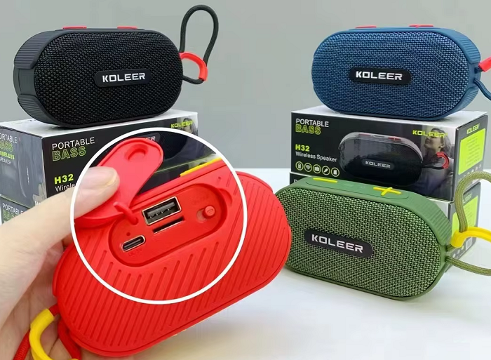 Ασύρματο ηχείο Bluetooth - H32 - 621514 - Black - Image 2