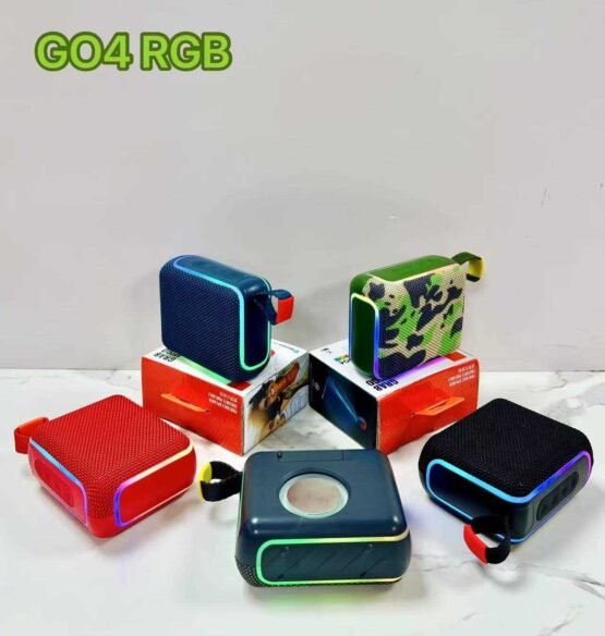 Ασύρματο ηχείο Bluetooth - G04 - LED RGB - 813645 - Red - Image 2