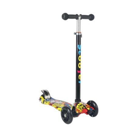 Παιδικό πατίνι τρίκυκλο - NLD-606 - 630116 - Black/Colorful