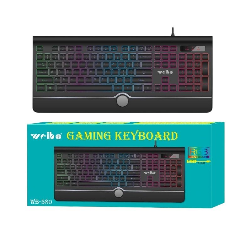 Ενσύρματο πληκτρολόγιο - Weibo - WB-580 - 655808