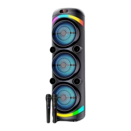 Φορητό ηχείο subwoofer με 2 μικρόφωνα Karaoke - KTS-2143 - 721438