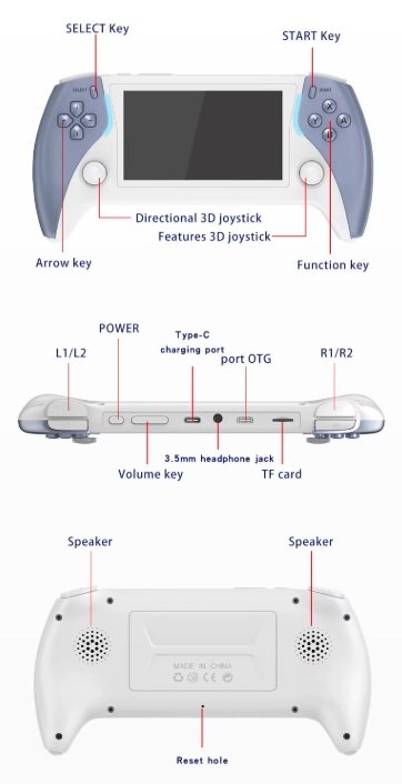 Φορητή κονσόλα παιχνιδιών - XP PRO - 812594 - Blue - Image 2