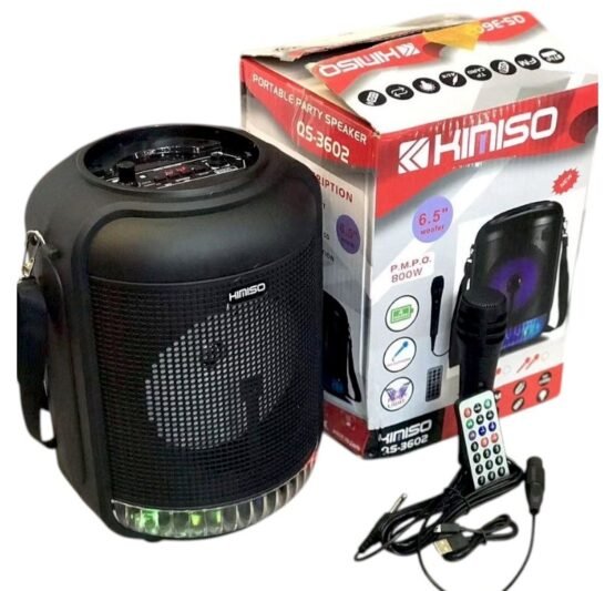 Φορητό ηχείο subwoofer με μικρόφωνο Karaoke - QS-3602 - 813041 - Image 2