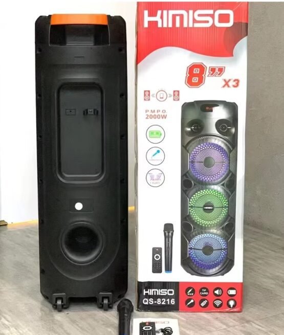 Φορητό ηχείο subwoofer με μικρόφωνο Karaoke - QS-8216 - 813119 - Image 3