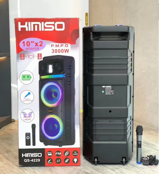 Φορητό ηχείο subwoofer με μικρόφωνο Karaoke - QS-4229 - 813140 - Image 3