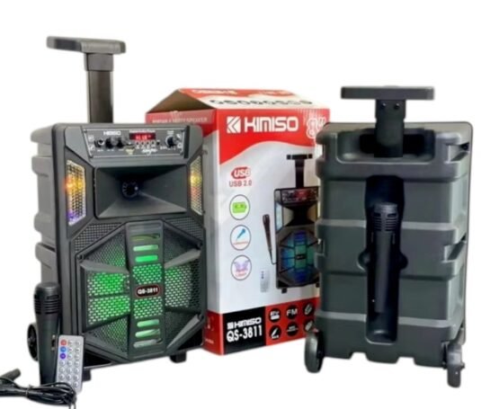 Φορητό ηχείο subwoofer με μικρόφωνο Karaoke - QS-3811 - 813188 - Image 3