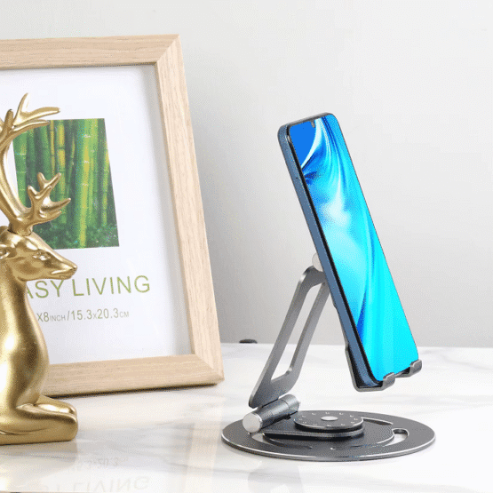 Βάση στήριξης smartphone/tablet μεταλλική περιστρεφόμενη - G62 - 813492 - Image 2