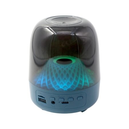 Ασύρματο ηχείο Bluetooth με φωτισμό LED - TG-463 - 813577 - Blue