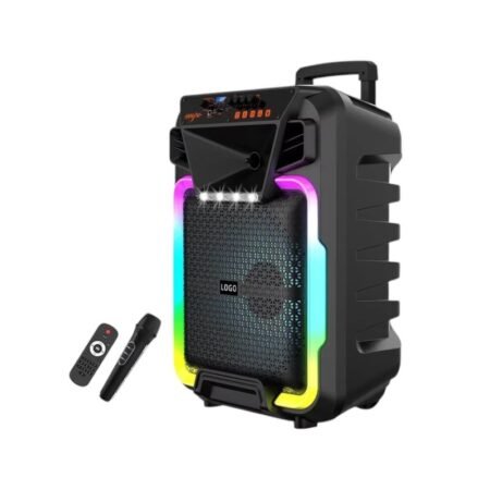 Φορητό ηχείο subwoofer με μικρόφωνο Karaoke - ABS-15102 - 813683