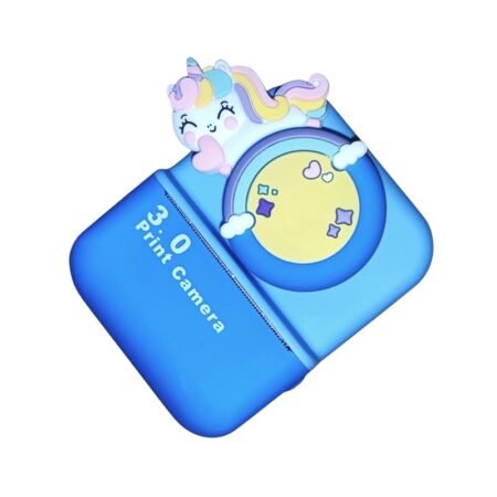 Παιδική Instant φωτογραφική μηχανή με εκτυπωτή - D3 - 851548 - Blue