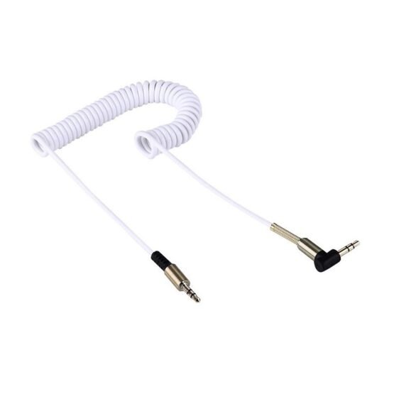Καλώδιο ήχου σπιράλ - ET-AUX23 - Jack 3.5mm - 880165 - White - Image 3