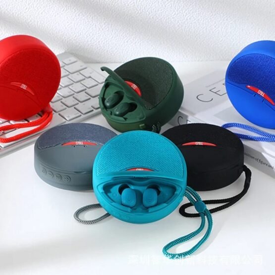 Ασύρματο ηχείο Bluetooth με ακουστικά - TG-808 - 883808 - Grey - Image 3