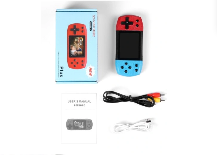 Φορητή κονσόλα παιχνιδιών - 620 in 1 - 884409 - Red/Yellow - Image 2