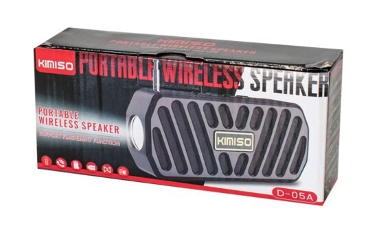 Ασύρματο ηχείο Bluetooth με φακό LED – KMS-05A – 885864 - Black - Image 3