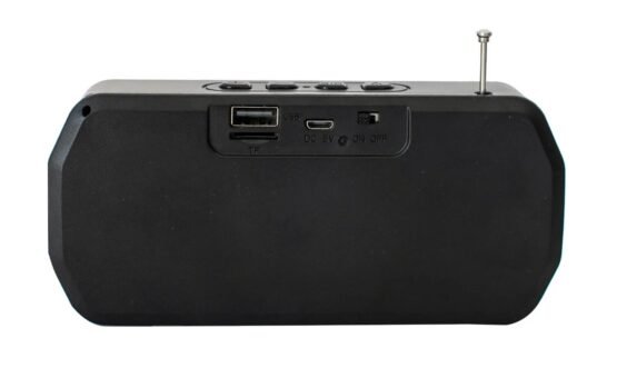 Ασύρματο ηχείο Bluetooth με φακό LED – KMS-05A – 885864 - Black - Image 2