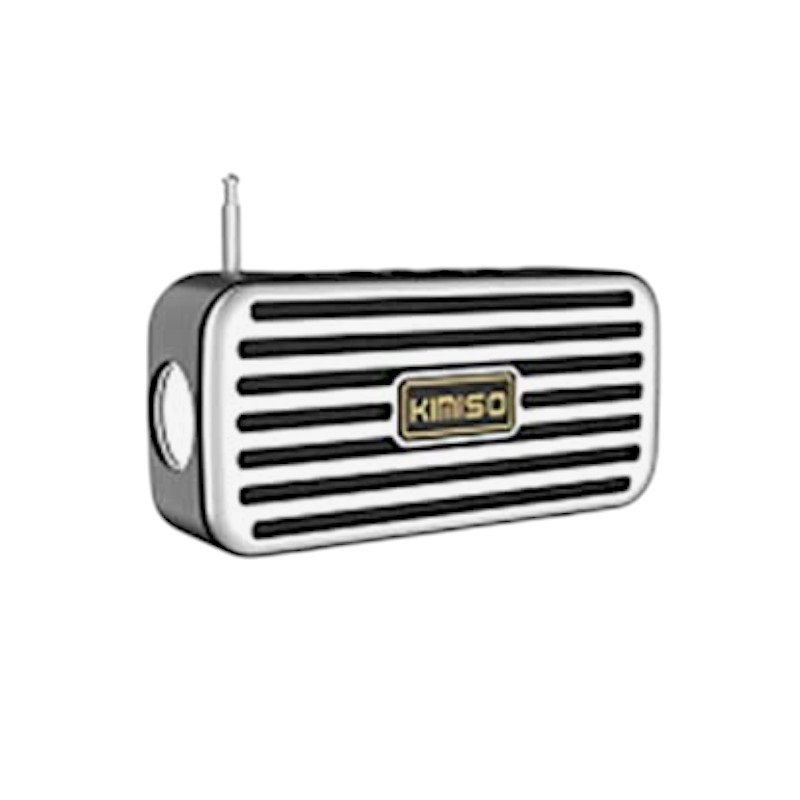 Ασύρματο ηχείο Bluetooth με φακό - KMS-03A - 885888 - Silver