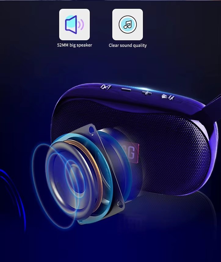 Ασύρματο ηχείο Bluetooth - TG173 - 887066 - Pink - Image 2