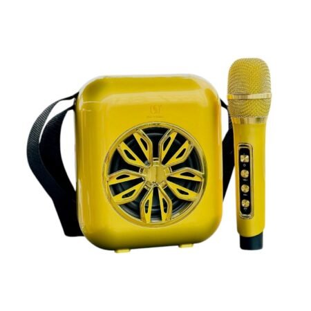 Ασύρματο ηχείο Bluetooth με μικρόφωνο Karaoke - YS-A20 - 887103 - Gold